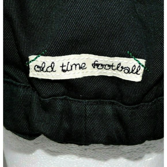 Vintage CFL Saskatchewan Roughriders Old Time Football Black Cap hat - Picture 6 of 9